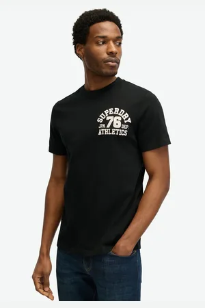 Superdry Shirt met korte mouwen EMBROIDER SUPERSTATE LOGO TEE
