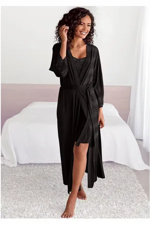 Lascana Kimono met chique kanten details