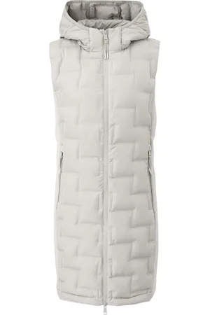 QS by s.Oliver Bodywarmer met een capuchon