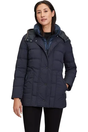 gil-bret Winterjack gequilt met capuchon
