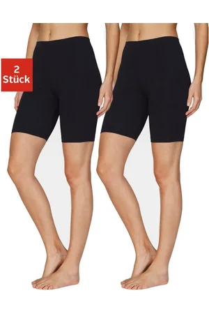 Vivance Fietsbroekje met rubberen tailleband, loungewear (Set van 2)