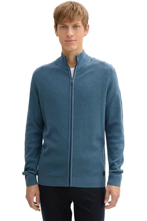 TOM TAILOR Vest met geborduurd logo