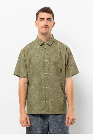 Jack Wolfskin Overhemd met korte mouwen KARANA SHIRT M