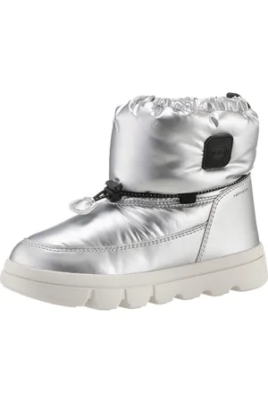 Geox Winterlaarzen J WILLABOOM GIRL B ABX Klittenbandlaarzen, babylaarzen sneeuwlaarzen met snel sluiting