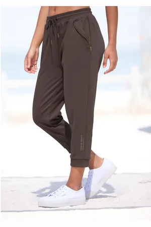 Venice Beach 7/8 broek met ritsdetails op de zakken, comfortabele sweatpants