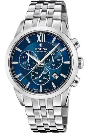 Festina Chronograaf Swiss Made Collection Horloge, quartz, herenhorloge, stopwatchfunctie, Swiss Made