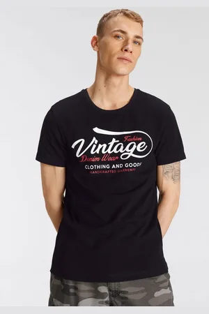 AJC T-shirt korte mouwen, smalle snit, met stijlvolle druk