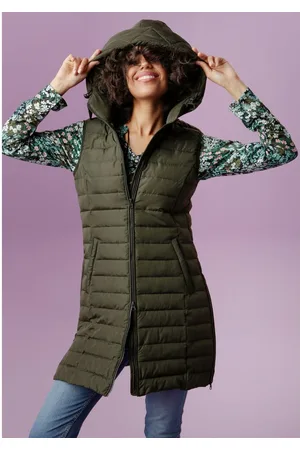 Aniston Bodywarmer met verstelbare capuchon