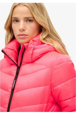 Superdry Gewatteerde jas HOODED FUJI QUILT PADDED JKT