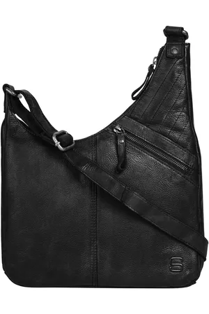 Spikes&Sparrow Schoudertas echt leder