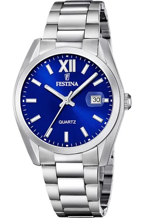 Festina Kwartshorloge Horloge, dameshorloge, herenhorloge, stalen band, analoog, dag