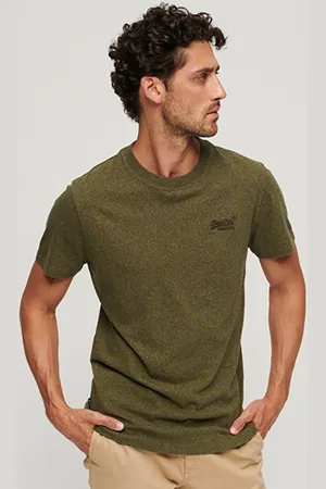 Superdry Shirt met ronde hals ESSENTIAL LOGO EMB TEE