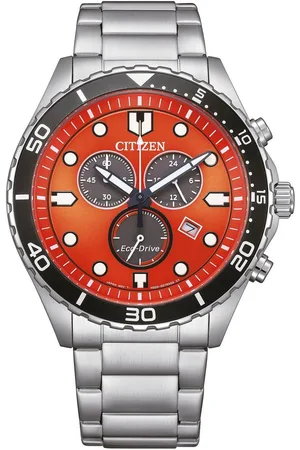 Citizen Chronograaf AT2560-84L Polshorloge, herenhorloge, solar, stopwatchfunctie, roestvrijstalen band
