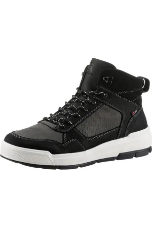 Rieker Veterschoenen winterlaarzen, high-top sneaker, enkellaars met r-tex-membraan