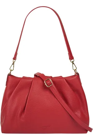 Samantha Look Schoudertas echt leer, made in italy