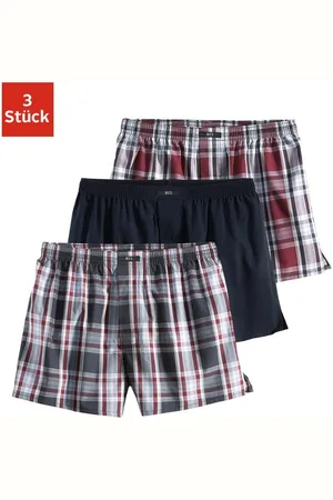 H.I.S Geweven boxershort met een prettige pasvorm (set, 3 stuks)