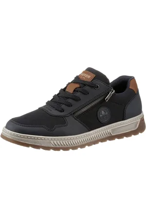 Rieker Sneakers Vrijetijdsschoen, halfschoen, veterschoen met contrastafwerking