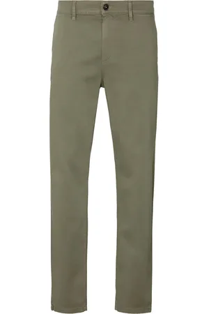 HUGO BOSS Chino tapered met boss-logo aan de achterkant