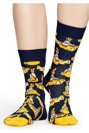 Happy Socks Lange sokken met u-boot-patroon (Set van 2)