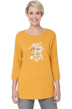 Classic Basics Shirt met 3/4 mouwen Shirt (1-delig)