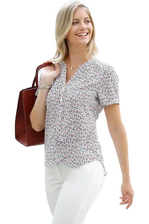 Classic Inspirationen Gedessineerde blouse