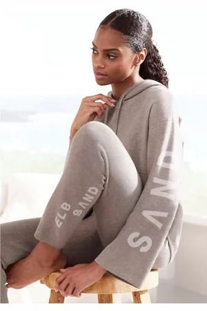 ELBSAND Hoodie Gebreide trui met ingebreid logo, loungewear