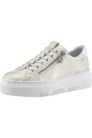 Rieker Plateausneakers Sneaker, slip-on sneaker, slipper met schachtvoering