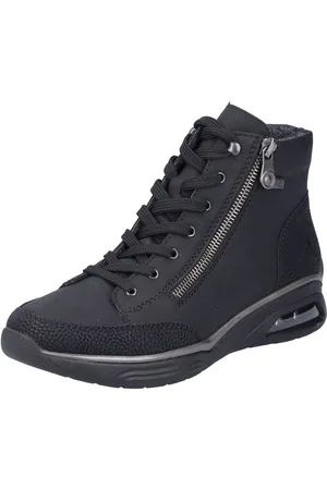 Rieker Sneakers vrijetijdsschoen, lage schoen, veterschoen met tex-membraan