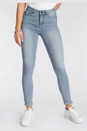 ARIZONA Skinny fit jeans Ultra Soft hoge taille, lang, van katoen, polyester en elastaan