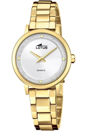 Lotus Kwartshorloge Horloge, dameshorloge, stalen armband