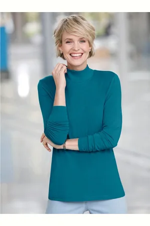 Classic Basics Shirt met staande kraag Shirt met opstaand kraagje (1-delig)