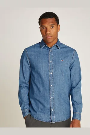 Tommy Hilfiger Overhemd RGLR FIT SHIRT MID BLUE