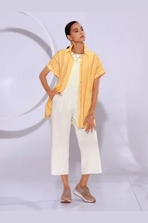 CRÉATION L Blouse met korte mouwen