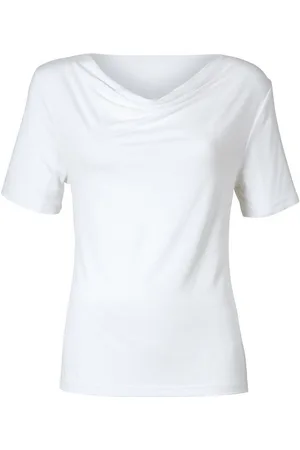 Classic Inspirationen Shirt met cascadehals Shirt (1-delig)