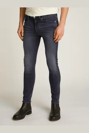 Calvin Klein Stretch jeans Skinny Muntzakje, logo borduursel