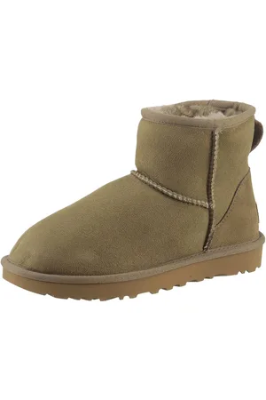 UGG Winterlaarzen Classic Mini 2 snowboots, winterlaarzen, instaplaarzen met lamsvacht, smalle breedte