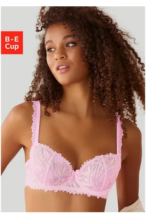 Lascana Balconette-bh met opvallende kanten bandjes, dessous