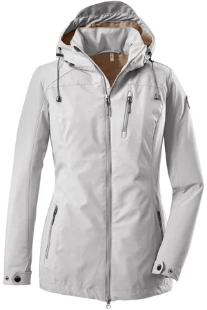 G.I.G.A. DX by killtec Softshell-jack Solena Waterafstotend, afneembare capuchon, verstelbare manchetten, duurzaam