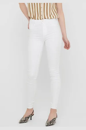ONLY Skinny fit jeans ONLROYAL HW SK JEANS DNM WHITE NOOS