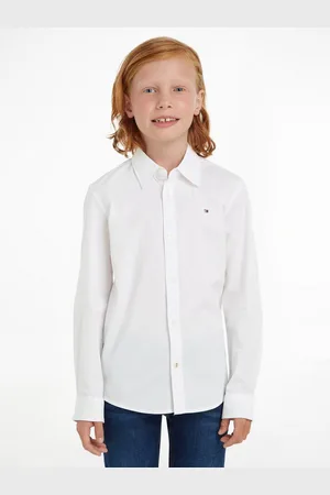 Tommy Hilfiger Overhemd met lange mouwen SOLID STRETCH POPLIN SHIRT L/S