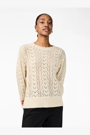 Y.A.S Trui met ronde hals YASTELLA LS KNIT PULLOVER S. NOOS