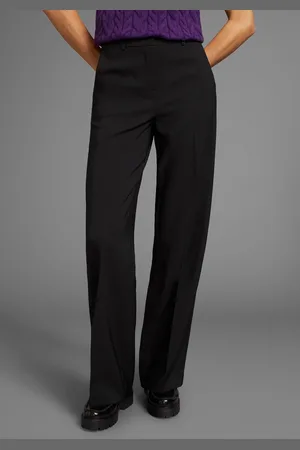 Daniel Hechter Pantalon met wijde pijpen