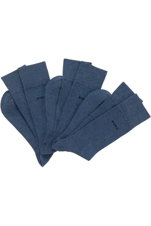 HUGO BOSS Basic sokken 3P RS Uni Colors met ingenaaid logo-opdruk (3 paar)