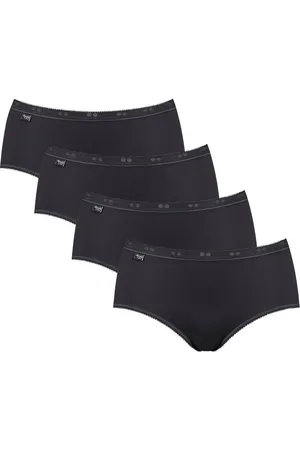 Sloggi Slip Basic+ Midi 4P perfecte pasvorm (4 stuks, Set van 4)