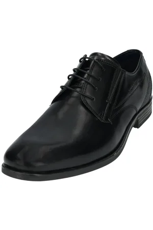 Bugatti Veterschoenen met schokabsorber, casual schoen, lage schoen, veterschoen