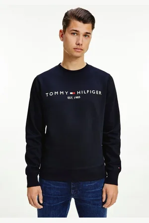 Tommy Hilfiger Sweatshirt TOMMY LOGO SWEATSHIRT met klassieke ronde hals