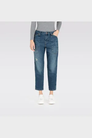Mac 7/8 jeans Iowa met opgestikte zakken
