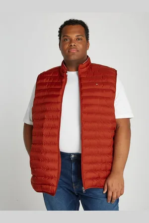 Tommy Hilfiger Bodywarmer BT-PACKABLE RECYCLED VEST-B Grote maten met logo-borduurwerk