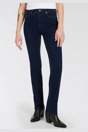 ARIZONA Straight jeans Ultra Stretch normale pasvorm, comfort fit, used-look-wassing