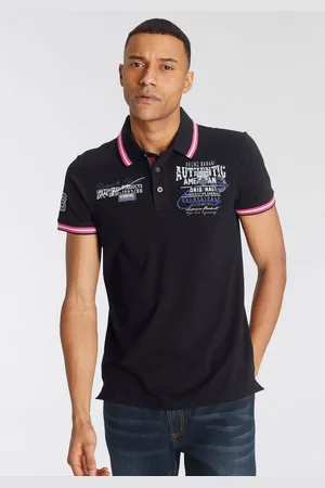 Bruno Banani Poloshirt Korte mouwen, lichaamsnauwkeurige pasvorm, van katoenmix